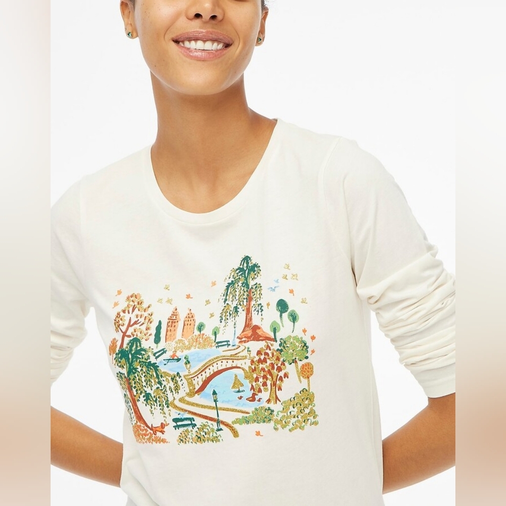 NWT - JCREW Collector Tee - NYC Central Park